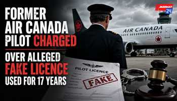 Former Air Canada Pilot Charged Over Alleged Fake Licence Used for 17 Years