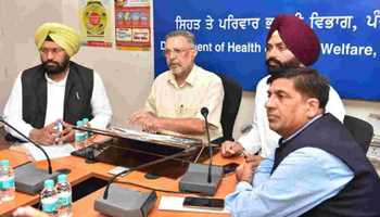 PUNJAB CABINET MINISTER CONVENES MEETING TO CURB SPREAD OF WATER AND VECTOR-BORNE DISEASES