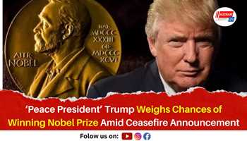 ‘Peace President’ Trump Weighs Chances of Winning Nobel Prize Amid Ceasefire Announcement
