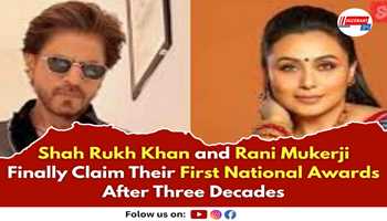 Shah Rukh Khan and Rani Mukerji Finally Claim Their First National Awards After Three Decades
