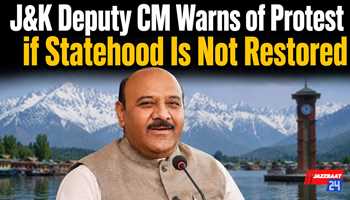 J&K Deputy CM Warns of Protest if Statehood Is Not Restored