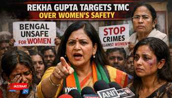 Rekha Gupta Targets TMC Over Women’s Safety