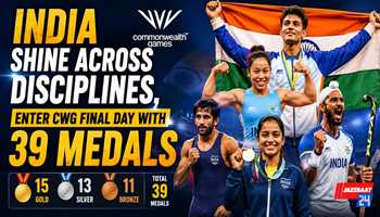 India Shine Across Disciplines, Enter CWG Final Day With 39 Medals