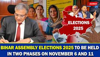 Bihar Assembly Elections 2025 to Be Held in Two Phases on November 6 and 11

