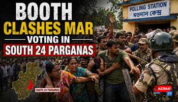 Booth Clashes Mar Voting in South 24 Parganas

