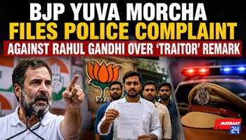 BJP Yuva Morcha Files Police Complaint Against Rahul Gandhi Over ‘Traitor’ Remark