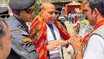 Pak treats PoK residents as ‘foreigners’, but they are our own people, will join us soon: Rajnath Singh in Ramban
