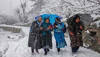 What does snowfall mean for Kashmir