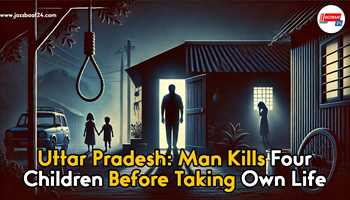 Tragic Incident: Man Kills Four Children Before Taking Own Life in UP Village