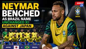 Neymar Benched as Brazil Name Unchanged XI Against Japan