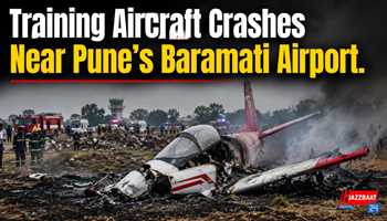 Training Aircraft Crashes Near Pune’s Baramati Airport