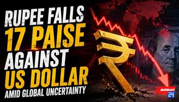 Rupee Falls 17 Paise Against US Dollar Amid Global Uncertainty
