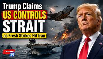 Trump Claims US Controls Strait as Fresh Strikes Hit Iran