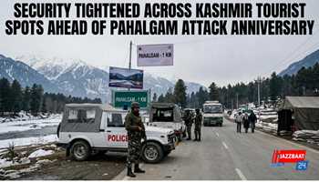 Security Tightened Across Kashmir Tourist Spots Ahead of Pahalgam Attack Anniversary