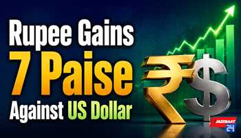 Rupee Gains 7 Paise Against US Dollar
