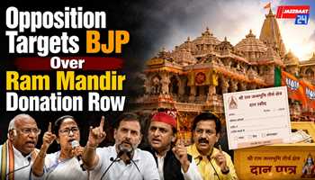 Opposition Targets BJP Over Ram Mandir Donation Row