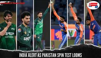 India Alert as Pakistan Spin Test Looms

