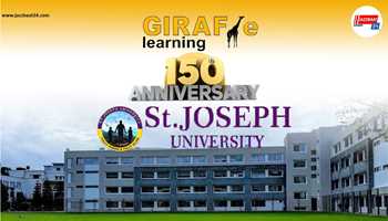 Giraffe and St. Joseph's Mark 150 Years of academic Excellence