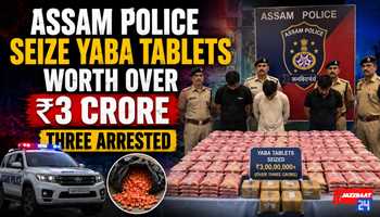 Assam Police Seize Yaba Tablets Worth Over ₹3 Crore, Three Arrested