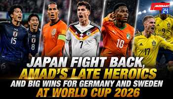 Japan Fight Back, Amad’s Late Heroics and Big Wins for Germany and Sweden at World Cup 2026

