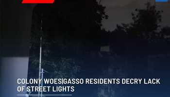 Illuminating the Streets of Colony Woesgasso: Residents Decry Lack of Street Lights
