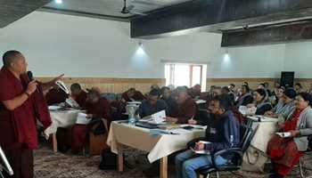 7-DAY BHOTI GRAMMAR TRAINING ORGANIZED FOR BHOTI MASTERS/TEACHERS AT DIET LEH 