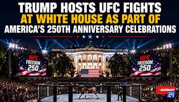 Trump Hosts UFC Fights at White House as Part of America’s 250th Anniversary Celebrations