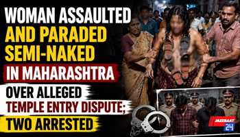 Woman Assaulted and Paraded Semi-Naked in Maharashtra Over Alleged Temple Entry Dispute; Two Arrested