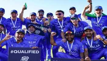 For the first time ever! Italy qualifies for the 2026 ICC Men's T20 World Cup