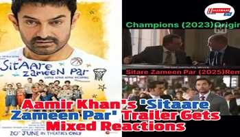 Aamir Khan's 'Sitaare Zameen Par' Trailer Gets Mixed Reactions, Called ‘Frame-by-Frame Copy’ of ‘Champions’