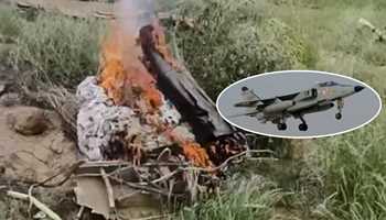 IAF Jaguar Crashes in Rajasthan
