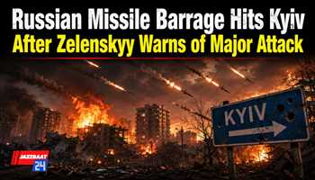 Russian Missile Barrage Hits Kyiv After Zelenskyy Warns of Major Attack