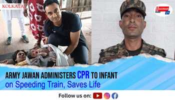 Army Jawan Administers CPR to Infant on Speeding Train, Saves Life

