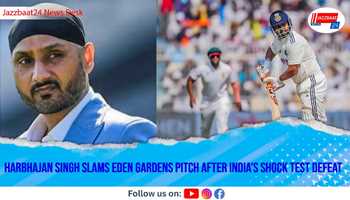 Harbhajan Singh Slams Eden Gardens Pitch After India’s Shock Test Defeat

