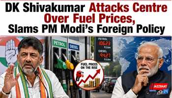 DK Shivakumar Attacks Centre Over Fuel Prices, Slams PM Modi’s Foreign Policy