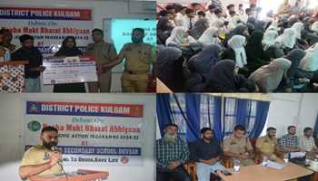 “Say No to Drugs, Save Life”: Kulgam Police Holds Awareness Programme at GHSS Devsar Under Nasha Mukt Bharat Abhiyaan