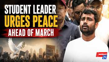 Student Leader Urges Peace Ahead of March