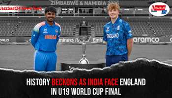 History Beckons as India Face England in U19 World Cup Final