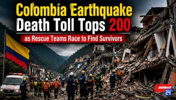 Colombia Earthquake Death Toll Tops 200 as Rescue Teams Race to Find Survivors