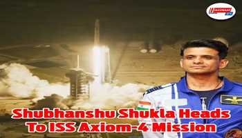 Shubhanshu Shukla Heads To ISS Axiom-4 Mission