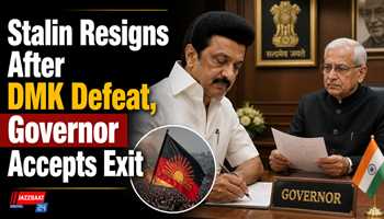 Stalin Resigns After DMK Defeat, Governor Accepts Exit

