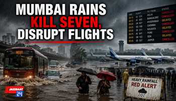 Mumbai Rains Kill Seven, Disrupt Flights