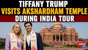 Tiffany Trump Visits Akshardham Temple During India Tour