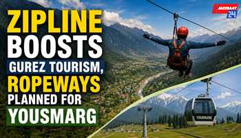 Zipline Boosts Gurez Tourism, Ropeways Planned for Yousmarg