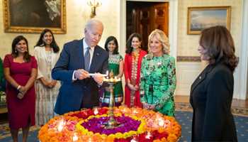 JOE BIDEN HOSTS GRANDEST-EVER DIWALI CELEBRATIONS AT WHITE HOUSE 