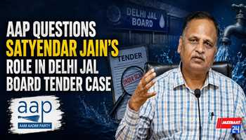 AAP Questions Satyendar Jain’s Role in Delhi Jal Board Tender Case