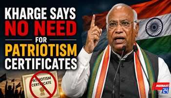 Kharge Says No Need for Patriotism Certificates