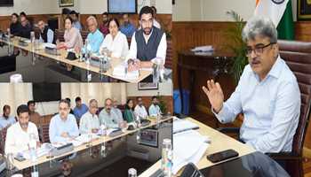 CS assesses functioning of JKMSCL, H&FW & DCO

