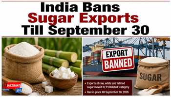 India Bans Sugar Exports Till September 30