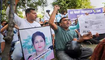 J&K: NC, Shiv Sena protest over targeted killings; Teachers say transfers 'not a solution'